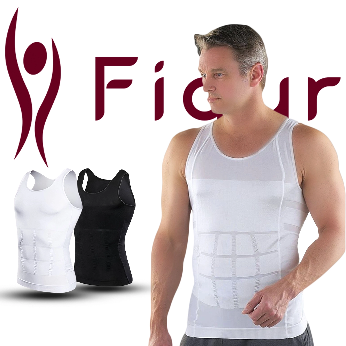 Figur oq ozg‘inlashtiruvchi erkaklar maykasi (L) arzon