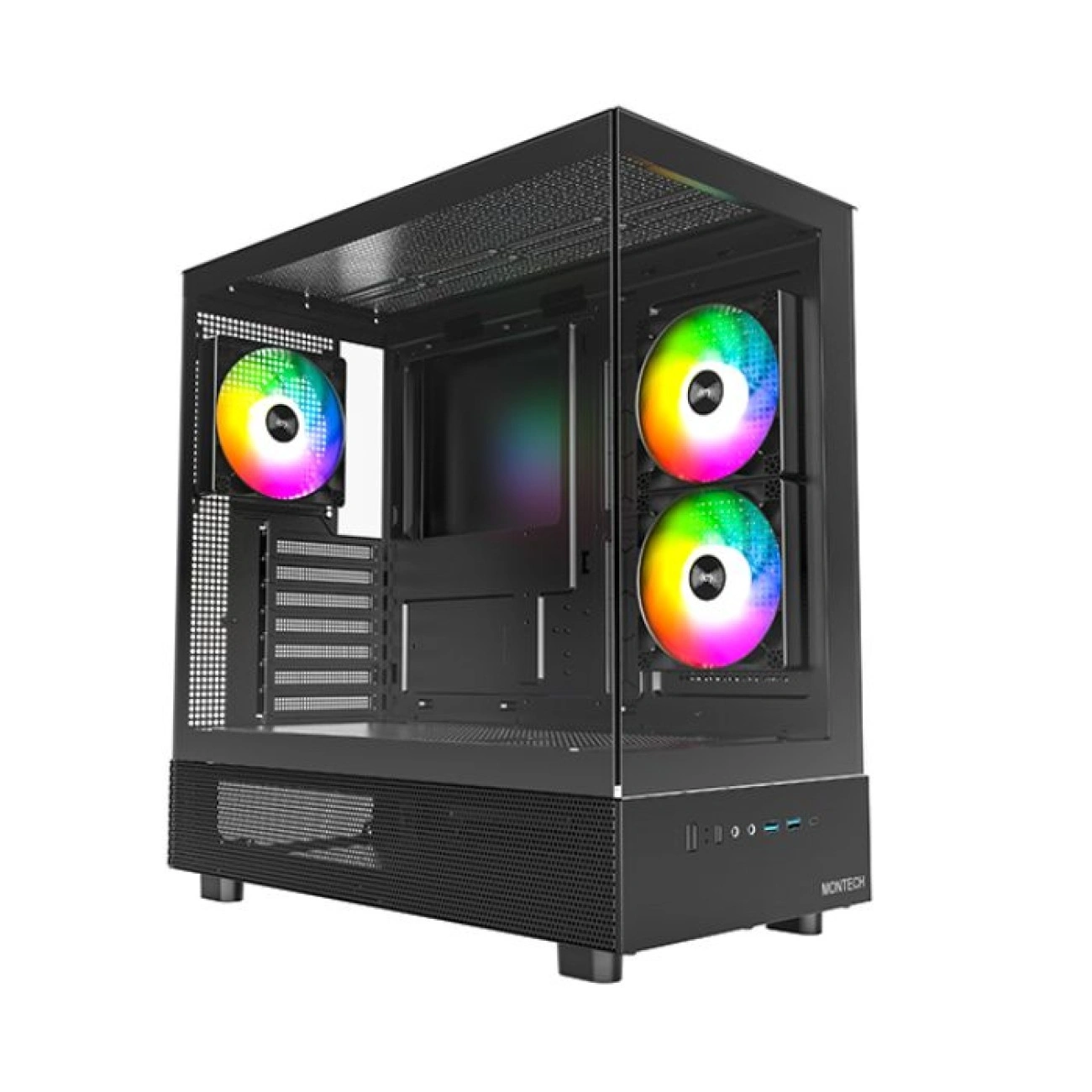 Kompyuter korpusi MONTECH XR Black sotib olish