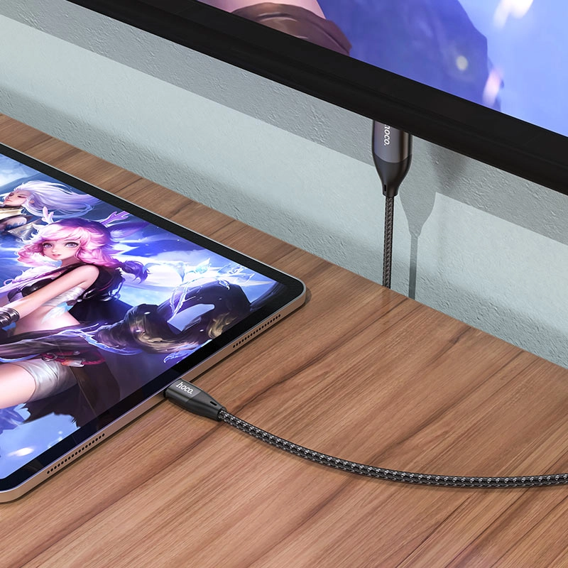 Type-C to HDTV Hoco UA16 4K 2m kabeli bo'lib to'lash