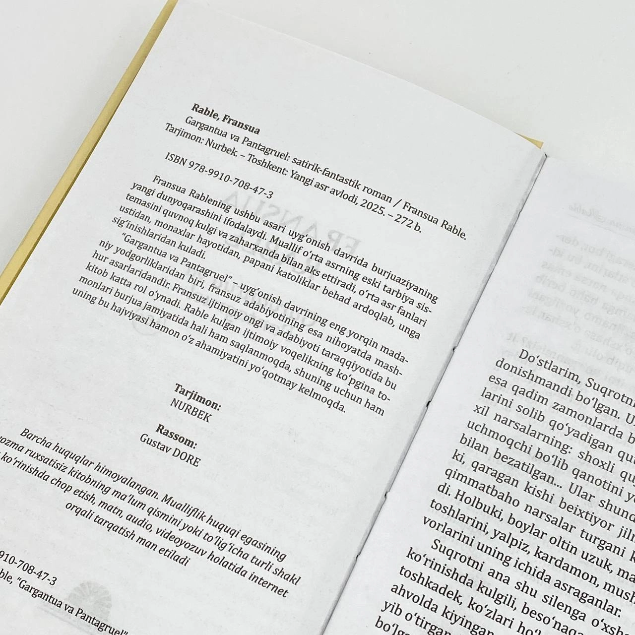 Fransua Rable: Gargantua va Pantagruel onlayn