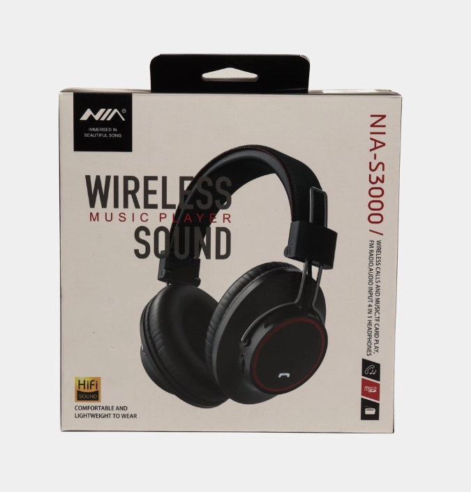 Nia-S3000 qora simsiz quloqchini bo'lib to'lash