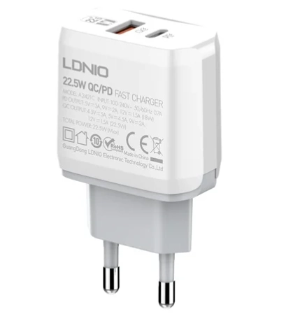 Зарядное устройство LDNIO A2421C 22.5W купить
