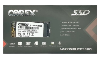 Жесткий диск SSD Corex 256GB NVMe M.2 рассрочка