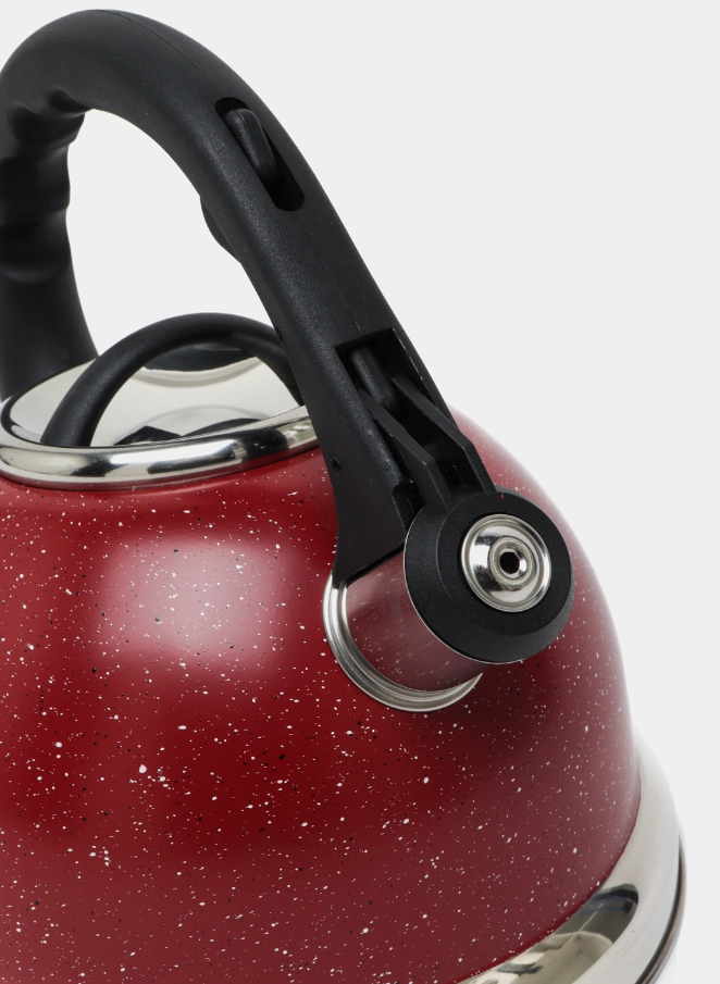 Чайник со свистком Domassi 7575 темно-красный (3.5Л) онлайн