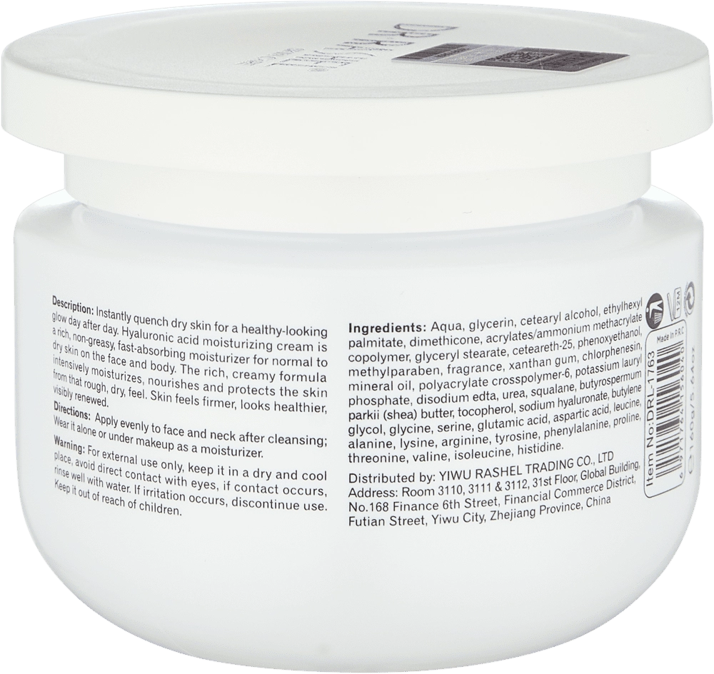 ПИТАЮЩИЙ И УВЛАЖНЯЮЩИЙ КРЕМ Hyaluronic Acid Hydrating & Vitalizing Moisturizer 160GR недорого