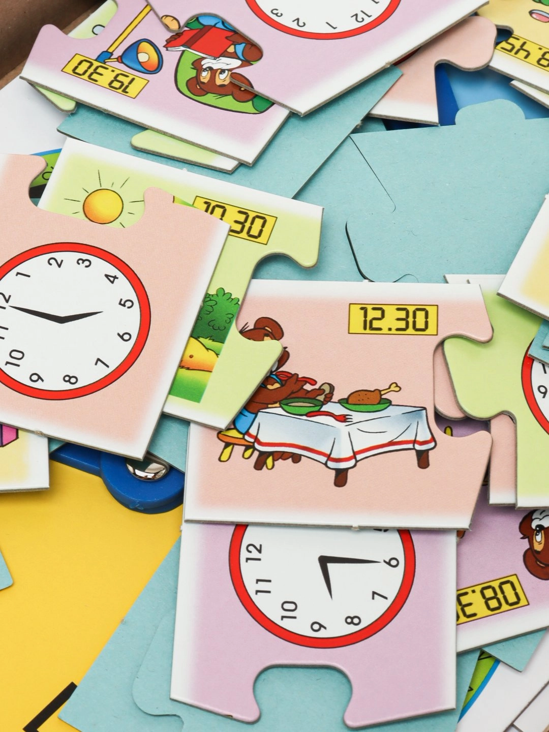 "Mening birinchi soatim" bolalar stol o&lsquo;yini arzon