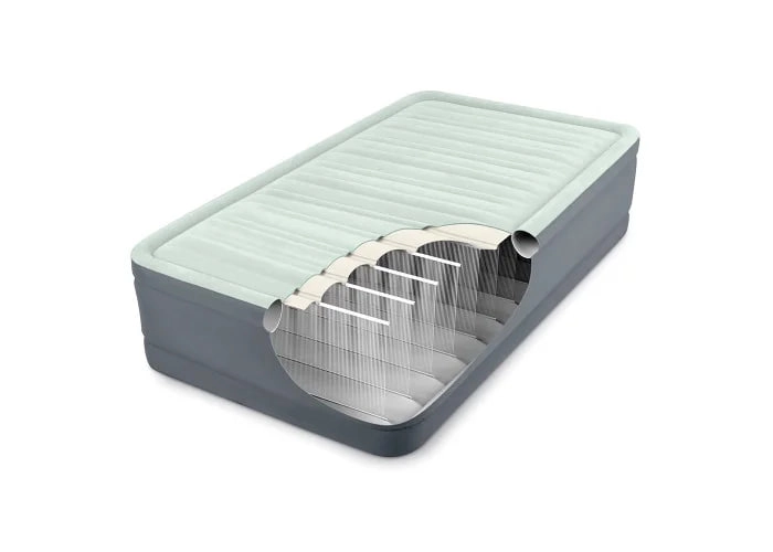 Intex 64906 shishirilgan krovati O'zbekistonda