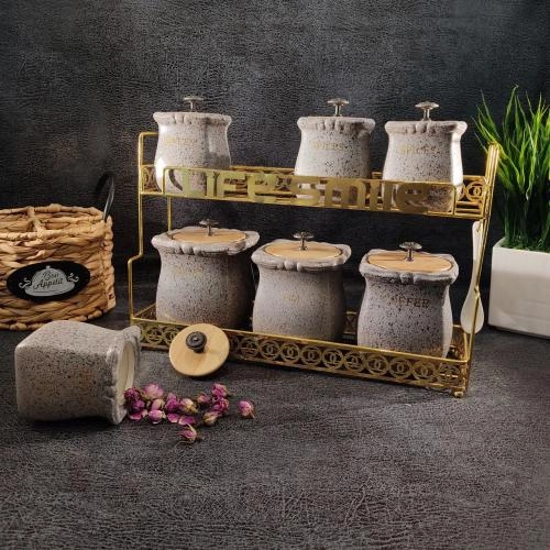 Набор банок для хранения Lifesmile GG, 7 шт. в Узбекистане