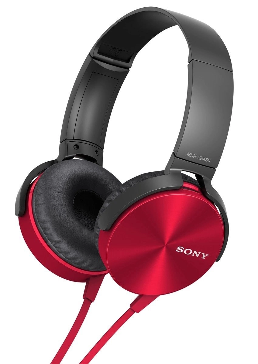Sony MDR-XB450AP red Naushniklari sotib olish