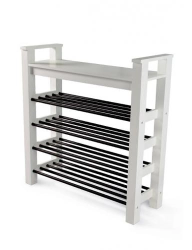 Oyoq kiyimi uchun 4 tokchali, ochiq VOYAGE javoni sotib olish