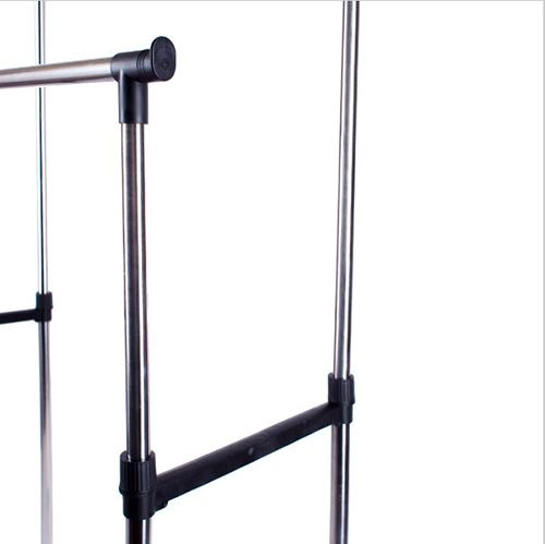 Double-pole clothes hanger – polga qo‘yiluvchi, ikkitalik ko‘chma kiyim ilgich - rasm №4 Double-pole clothes hanger – polga qo‘yiluvchi, ikkitalik ko‘chma kiyim ilgich O'zbekistonda