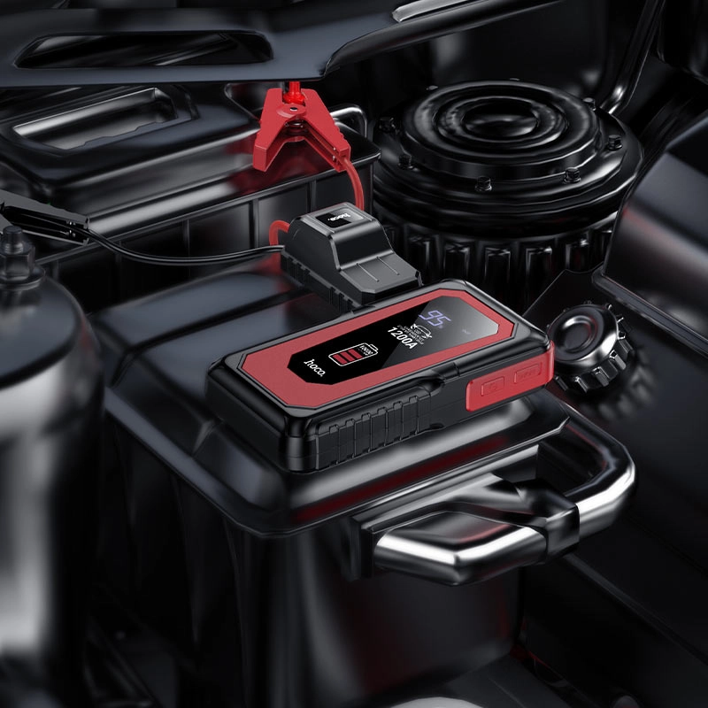 Portativ akkumulyator Hoco QS3 Victory 10000mAh, avtomobil uchun ishga tushirish qurilmasi bilan narxi