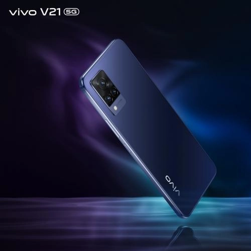 Vivo V21 8/128GB Dark Blue smartfoni O'zbekistonda