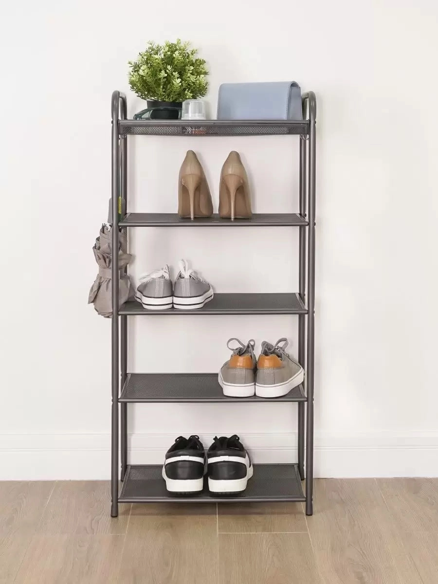 Подставка для обуви Верона 15 (VERONA 15 shoe rack) (Графит) с фото