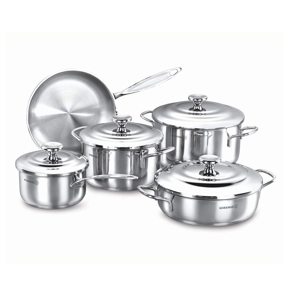 Korkmaz Astra A1091 ovqat pishirish uchun idishlar to'plami sotib olish