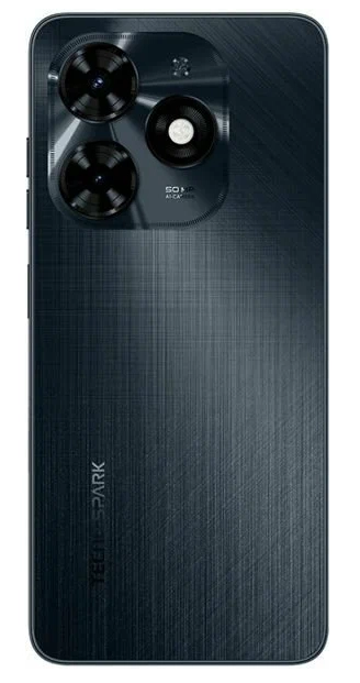 Смартфон TECNO Spark 20C 4/128GB Gravity Black в Узбекистане