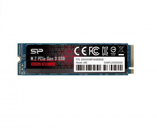 SSD Silicon Power 1TB A80 M.2 NVMe sotib olish