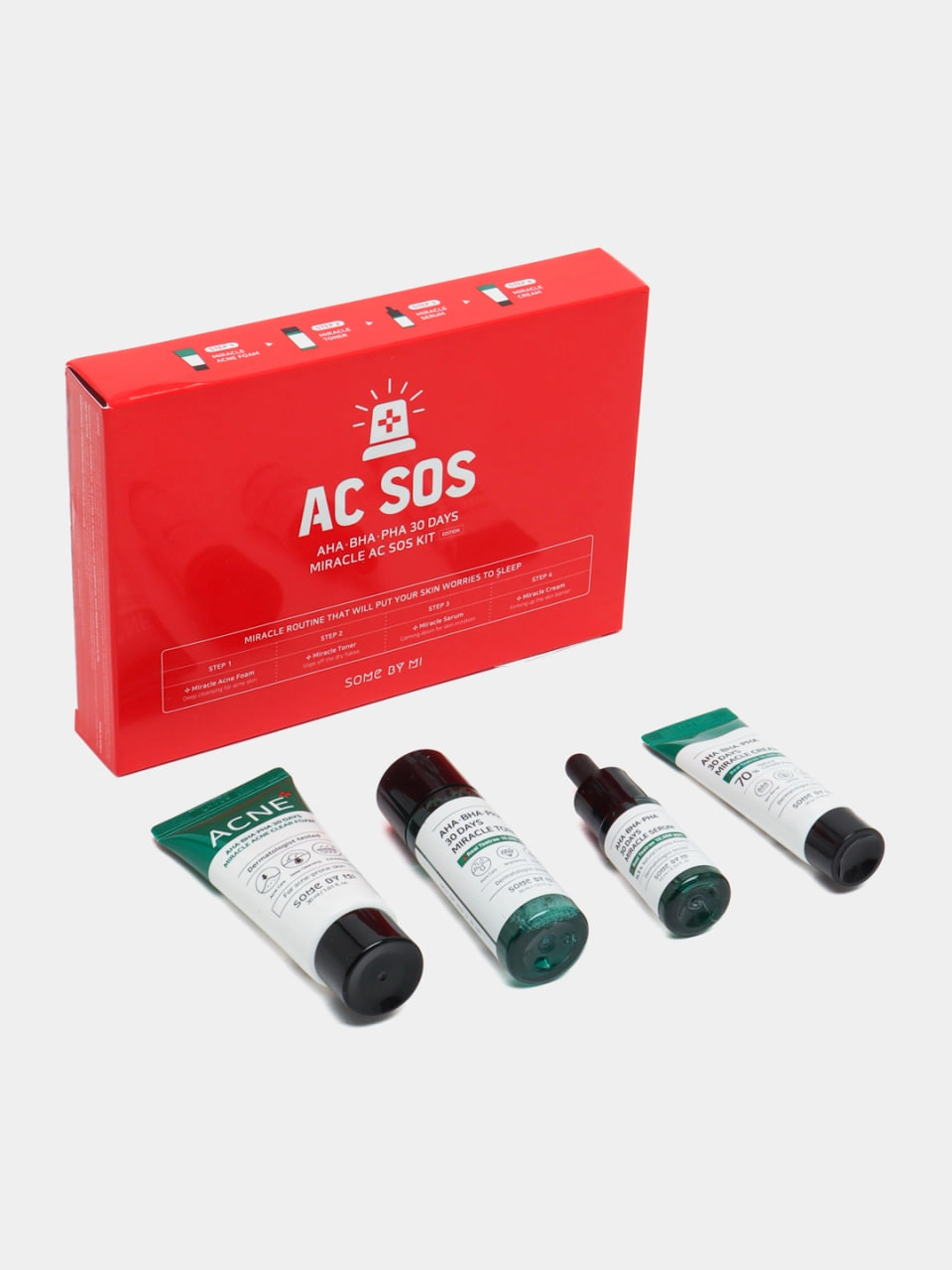 Крем для лица -Some By MI  AC SOS ah bha ac SOS kit купить