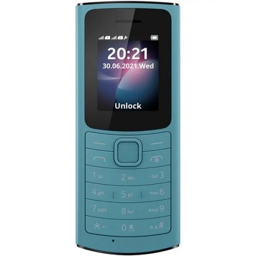 Nokia 110 Dual Sim (2021) 4G Aqua telefoni arzon