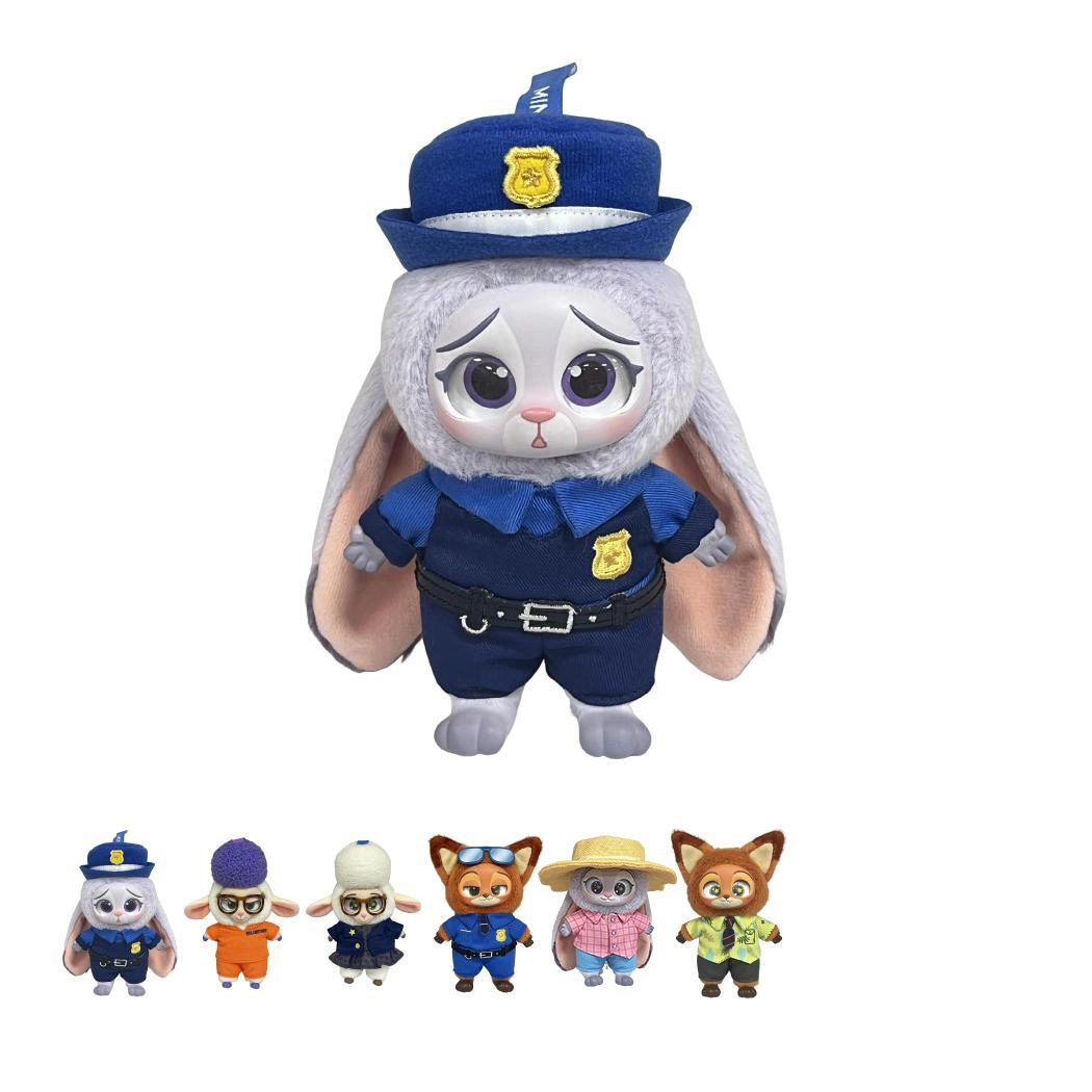 Disney &ldquo;Zootopia&rdquo; kolleksion vinil plyush o&lsquo;yinchoq (syurpriz quti) O'zbekistonda