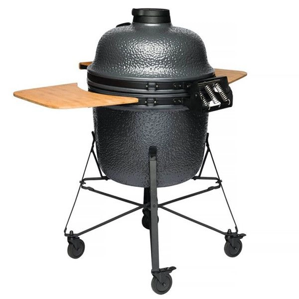 Berghoff kulrang, keramika ko'mirli gril-pechi rasm bilan