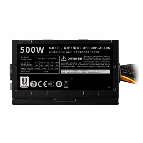 Блок питания Cooler Master Elite 500 V4 230V 500W рассрочка