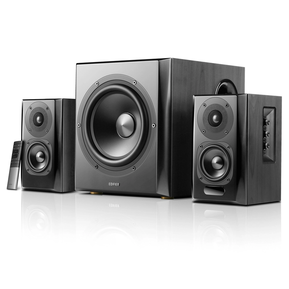 Edifier S351DB (Black) kompyuter akustikasi - rasm №2 Edifier S351DB (Black) kompyuter akustikasi sotib olish