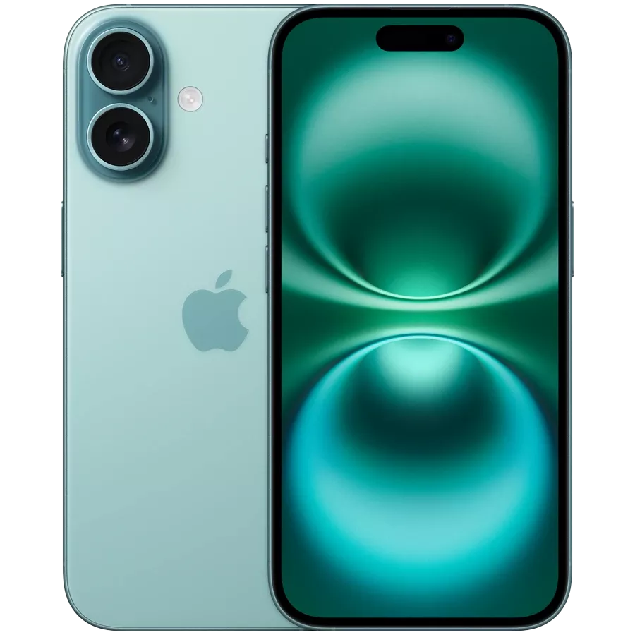 Apple iPhone 16 256GB (1 SIM) Teal Smartfoni - rasm №2 Apple iPhone 16 256GB (1 SIM) Teal Smartfoni sotib olish