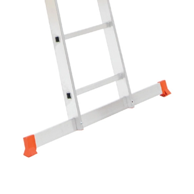 Лестницы Sarayli индустриального типа двухсекционная алюминиевая 2x17 в Узбекистане