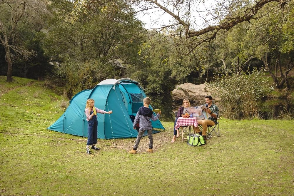 Bestway 68093 palatkasi, 4 kishili, 460x230x185 sm O'zbekistonda