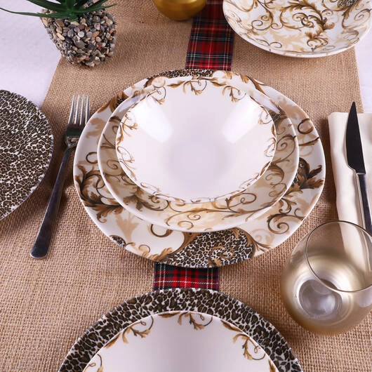 Fiyat (24 buyumli) dasturxon servizi Organik ORG24YS01DB1171 bo'lib to'lash