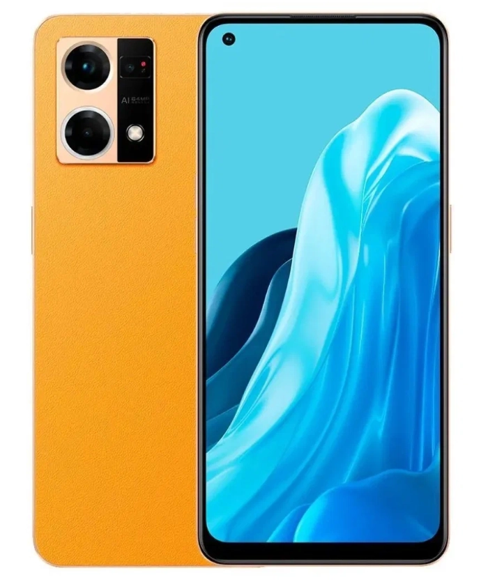 OPPO Reno 7 8/128GB Apelsinrang Smartfoni sotib olish