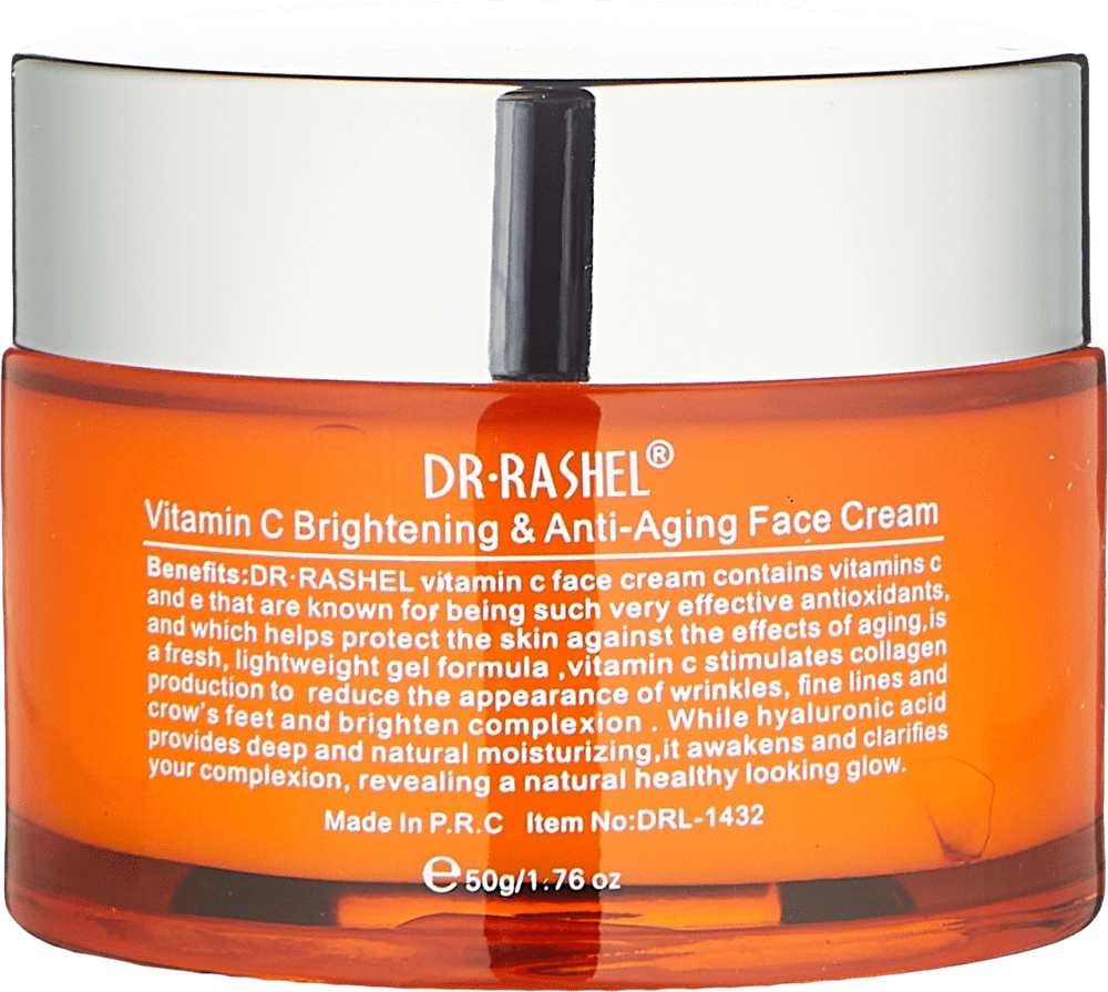 АНТИВОЗРАСТНОЙ КРЕМ ДЛЯ ЛИЦА С ВИТАМИНОМ С И ГИАЛУРОНОВОЙ КИСЛОТОЙ 50МЛ недорого