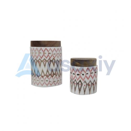 Набор емкостей для специи Life Smile Wood (8 предмета) в Узбекистане