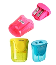 "Deli" Konteynerli 2x qalam o'tkirlagichi (1 dona) arzon