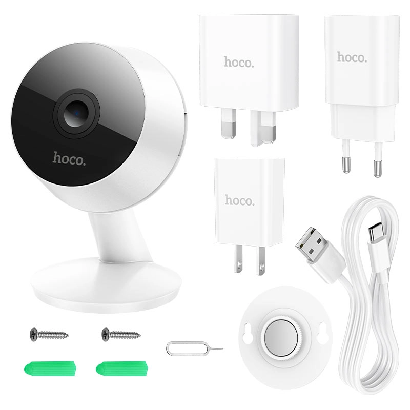 Камера видеонаблюдения HOCO D3 Indoor  HD camera рассрочка