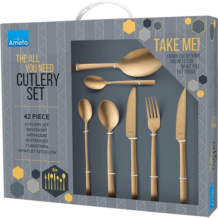 AMEFA "Manille Gold 42" oshxona anjomlari to'plami, 9035AUAYN7E29 arzon