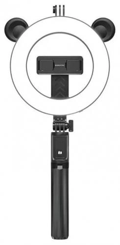 BOROFONE BY6 Bluetooth (selfi uchun monopod+ tritop+chiroq) qora monopod tutqichi sotib olish