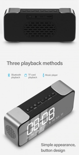 Lenovo L022 Silver-Black simsiz Bluetooth-kolonkasi O'zbekistonda