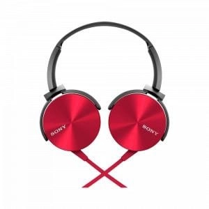 Sony MDR-XB450AP red Naushniklari arzon