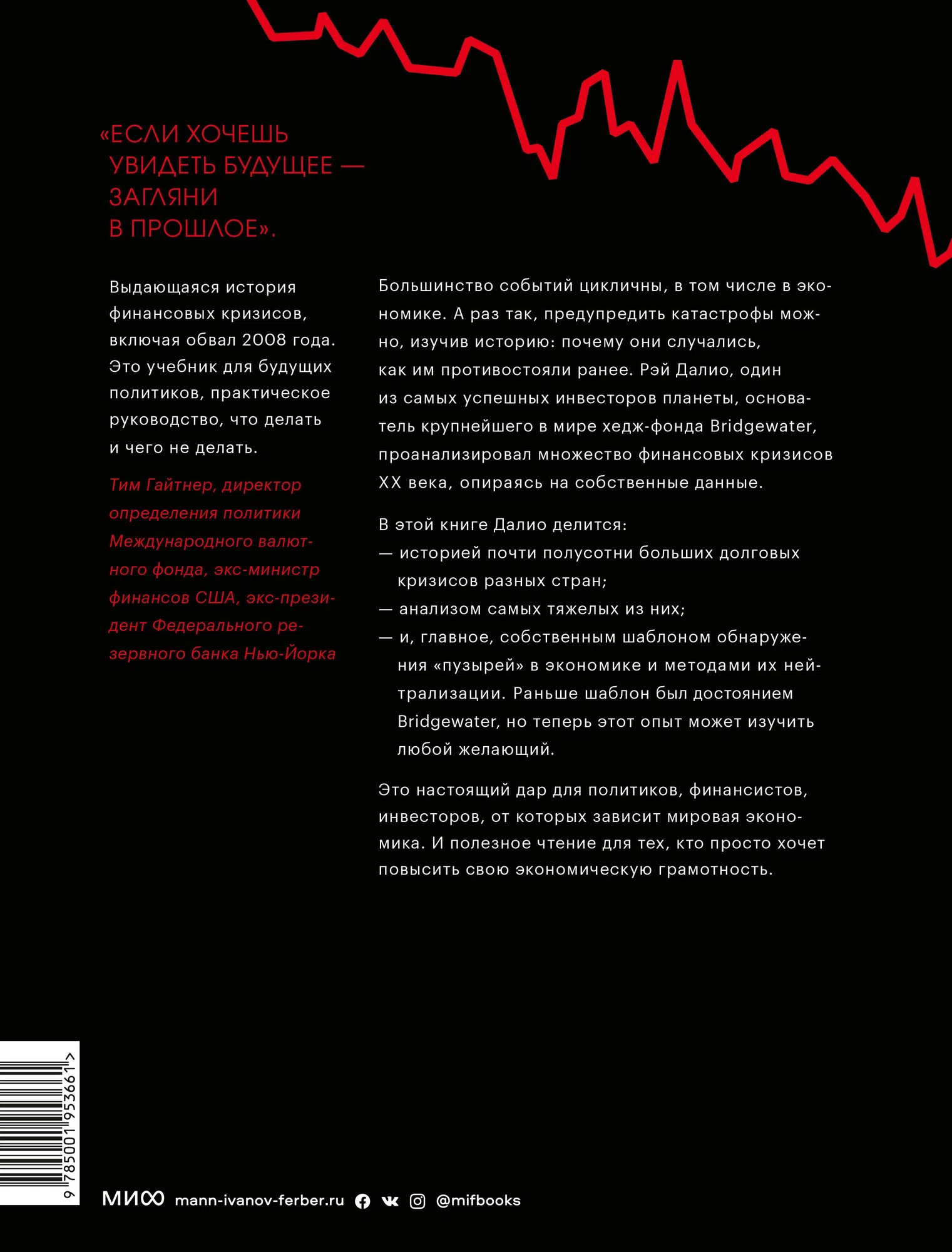 Рэй Далио: Большие долговые кризисы. Принципы преодоления недорого