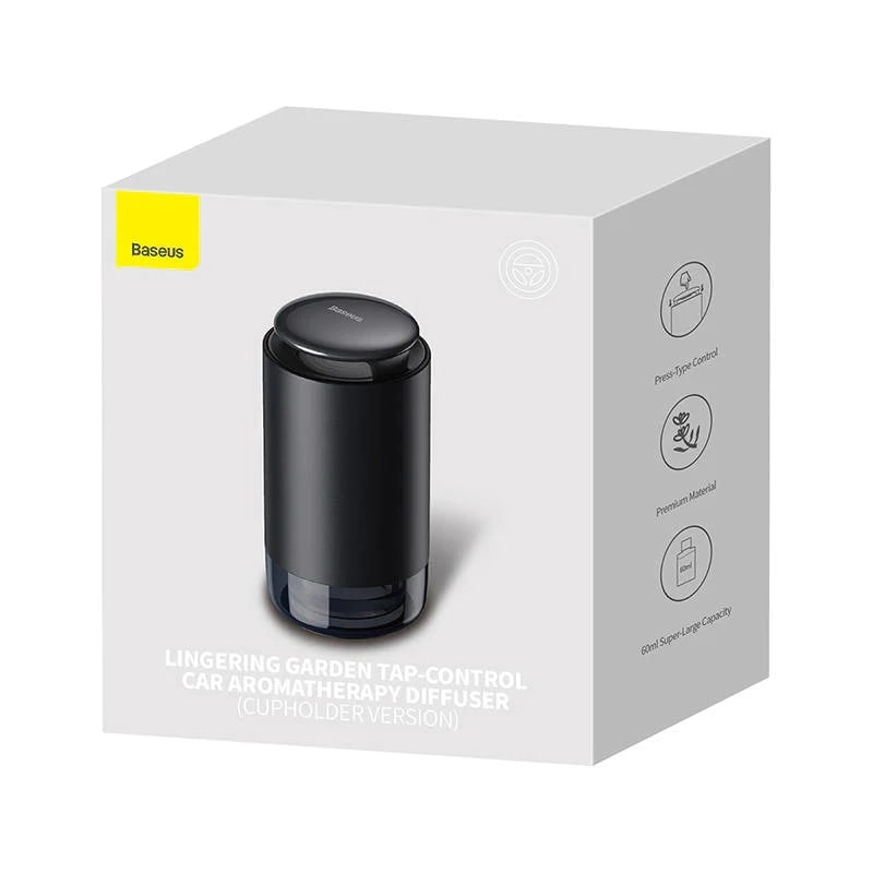 Baseus Lingering Garden CNFX020101 qora avtomobil aromatizatori onlayn