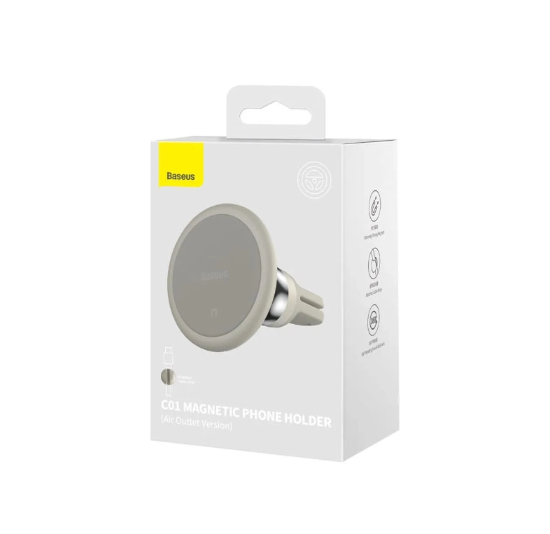 Автомобильный держатель Baseus C01 Creamy-white онлайн