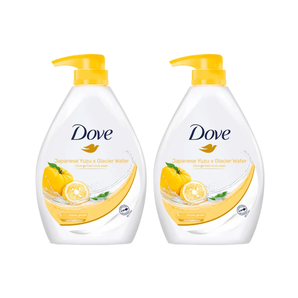 Dove yuzu x glacier water body wash 1000ml Dush geli arzon