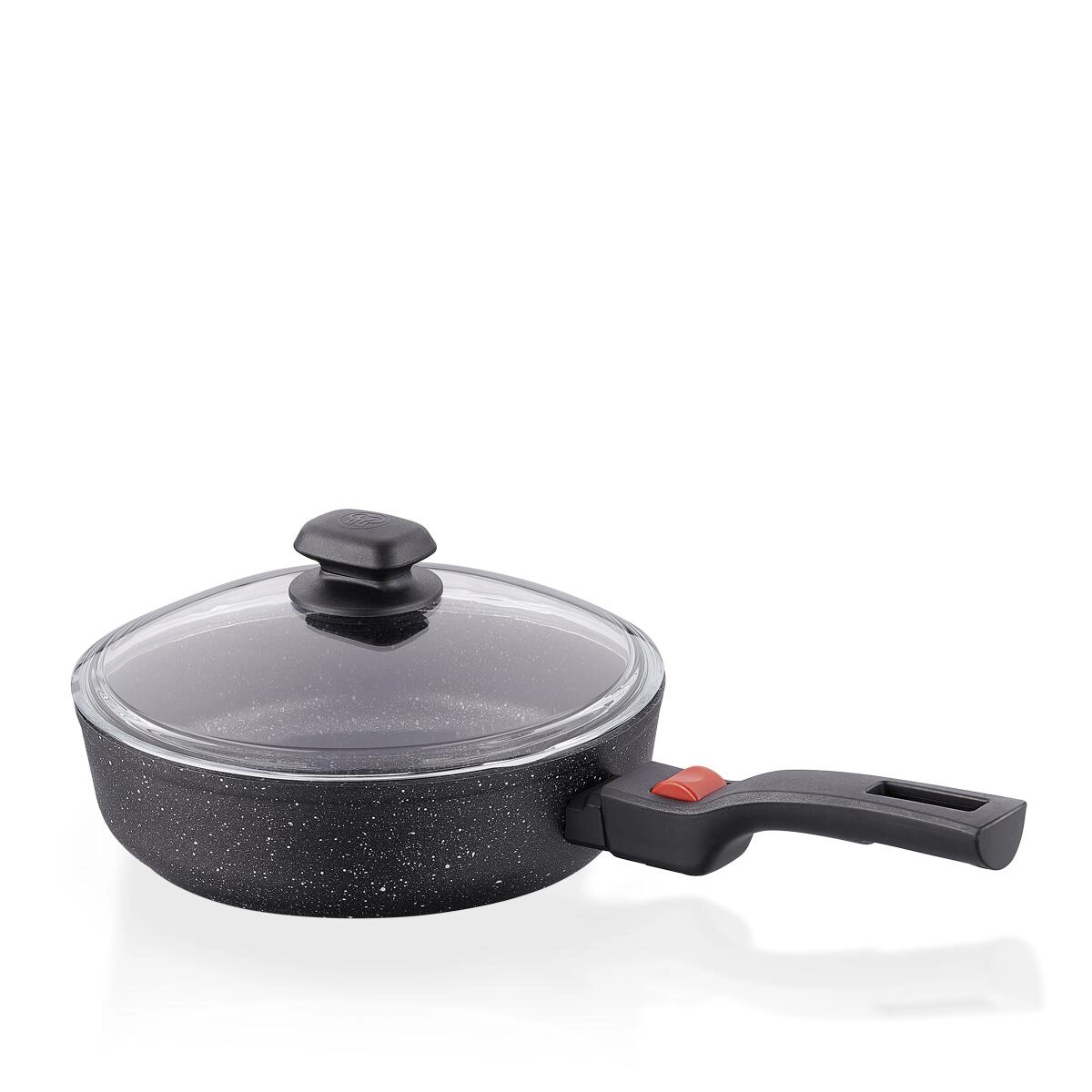 Сковорода глубокая с крышкой KORKMAZ ORNELLA PRATIK , 24&times;6,5 см (A2962) недорого