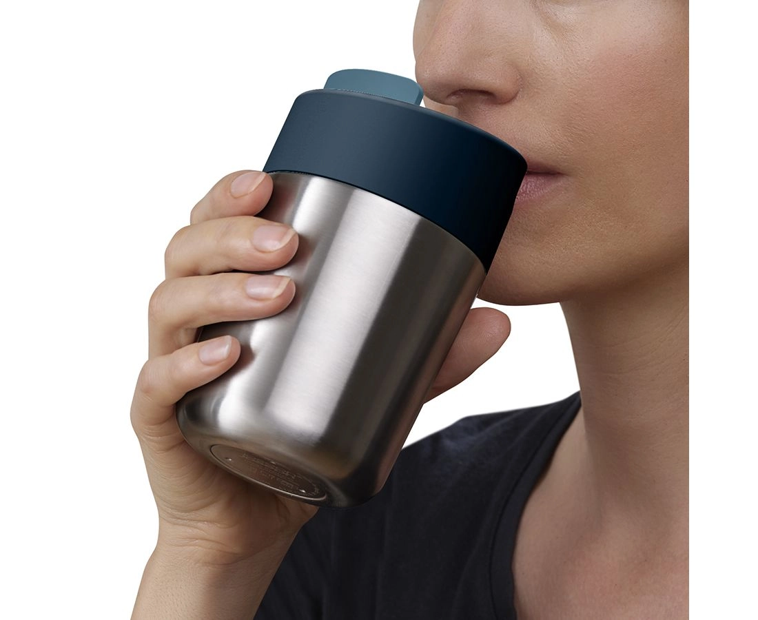 Термокружка Joseph Joseph Sipp Steel 340 мл антрацит 81125 недорого