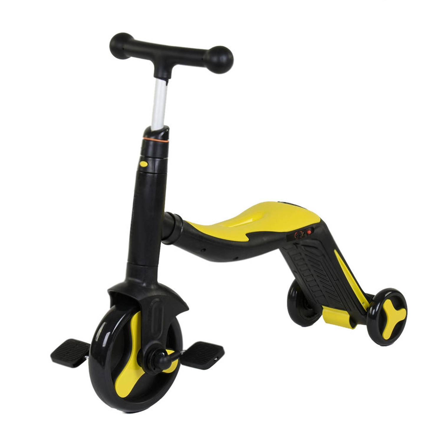 Bolalar uchun PowerGym A23 uch g'ildirakli skuteri sariq rangli sotib olish