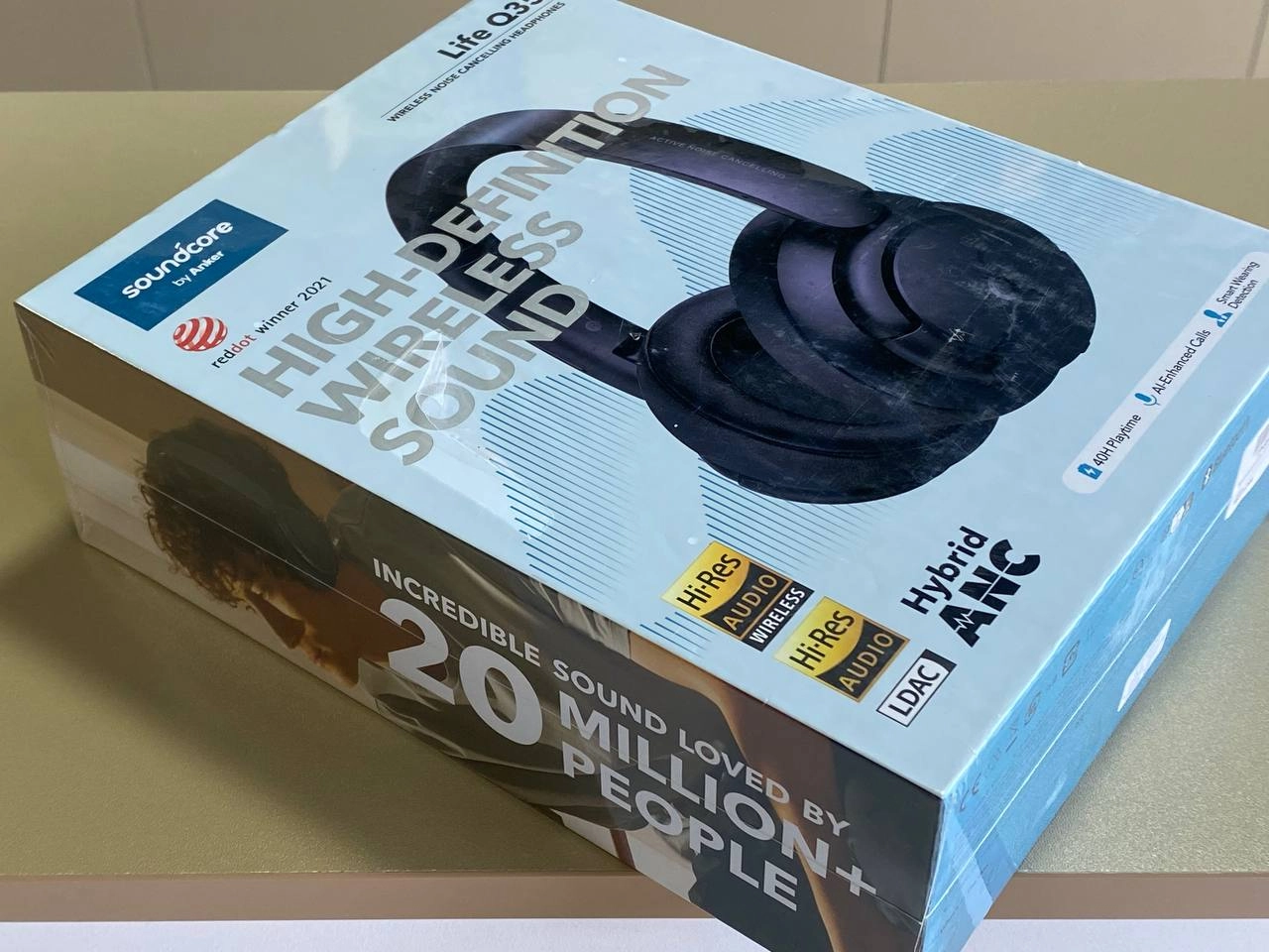 Беспроводные наушники Anker Soundcore Life Q35 черный в Узбекистане