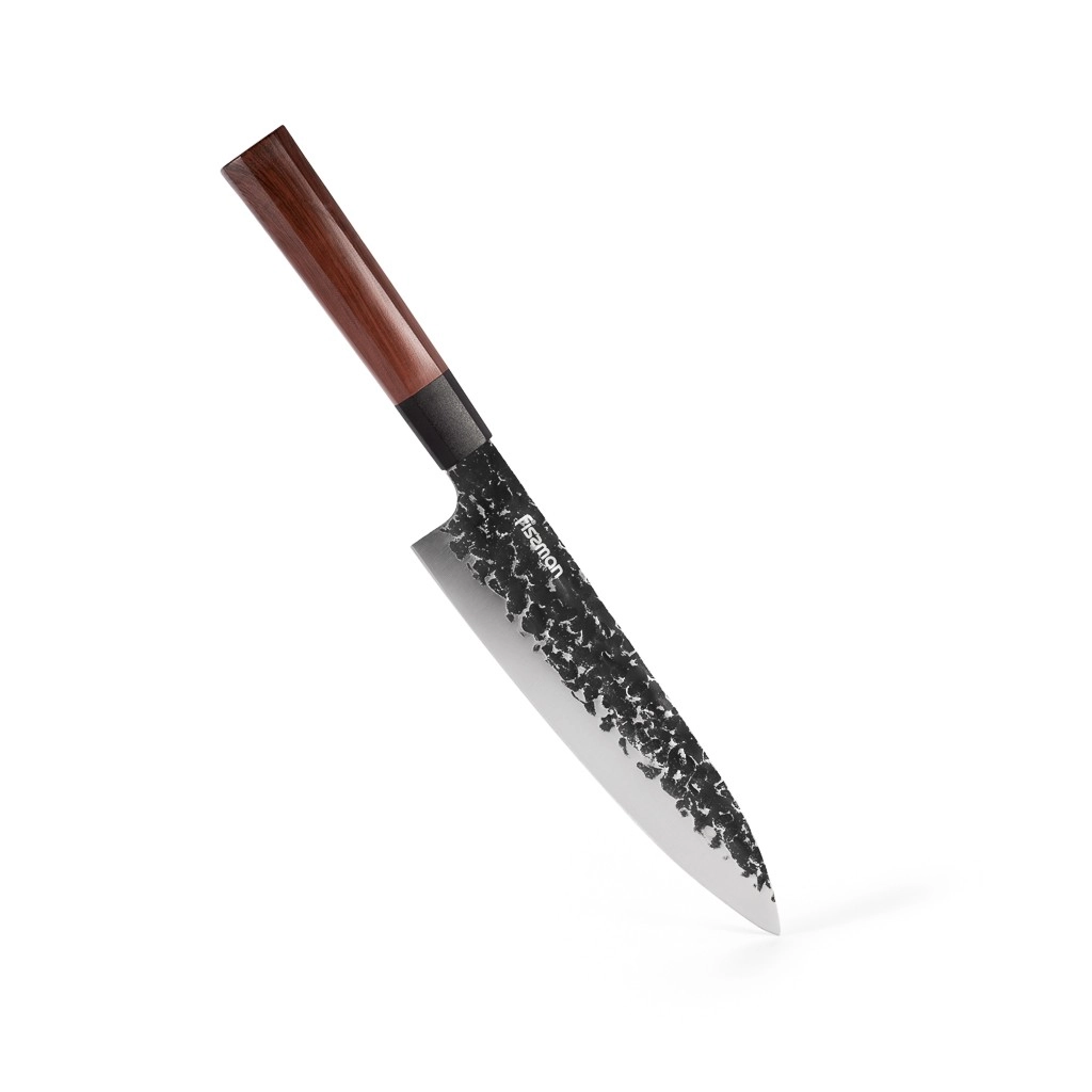 Набор ножей Fissman Kendo 6 пр с магнитным держателем и точилом 2703 arzon