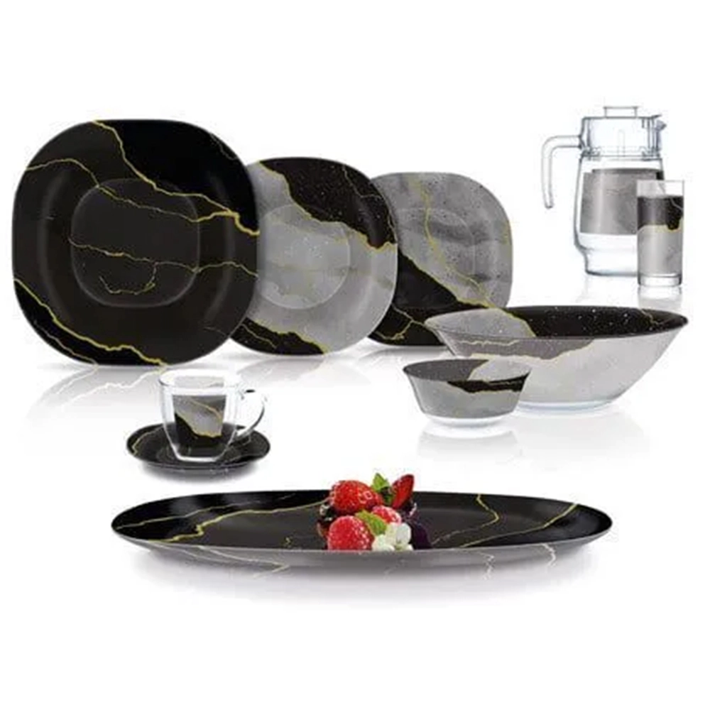 Luminarc Neo Carina Orcu Black 46 ta element Stol servisi (V0756) sotib olish